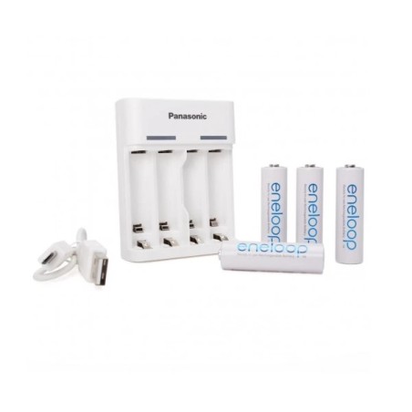 Panasonic Nabíječka baterií ENELOOP BQ-CC61E + Baterie AA HR6 4ks