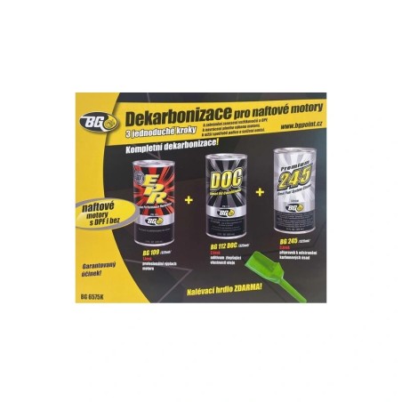 BG6575MOK Sada pro dekarbonizaci - diesel DPF (BG109, 112, 245) - krabice KIT