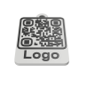 3ME QR Kód Přívěsek Mini s Logem | Stylová Klíčenka