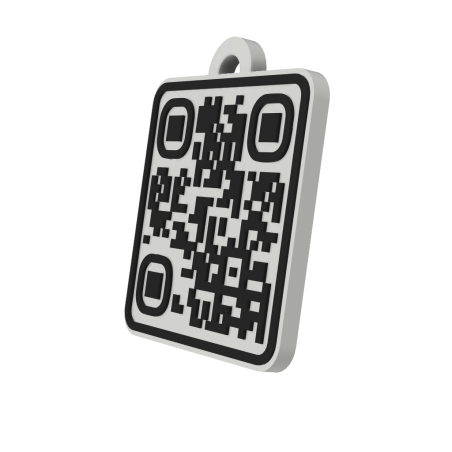 QR Kód Přívěsek Mini 3ME – Bezpečí pro Vaše Věci