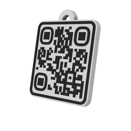 QR Kód Přívěsek Mini 3ME – Bezpečí pro Vaše Věci