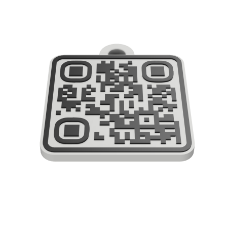 QR Kód Přívěsek Mini 3ME – Bezpečí pro Vaše Věci