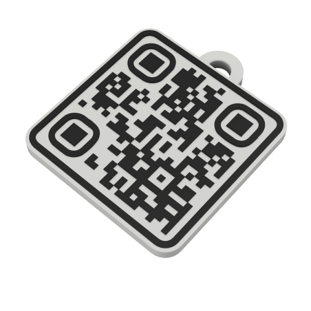 QR Kód Přívěsek Mini 3ME – Bezpečí pro Vaše Věci