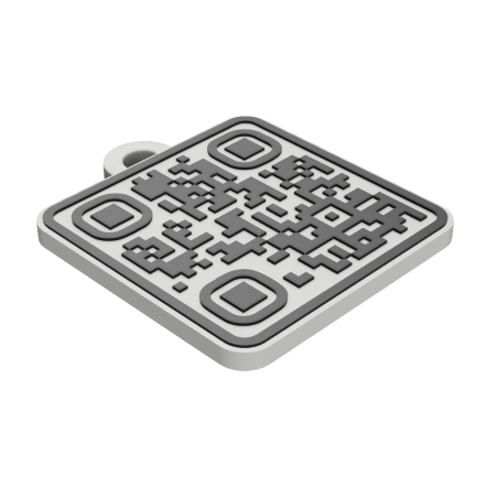 QR Kód Přívěsek Mini 3ME – Bezpečí pro Vaše Věci