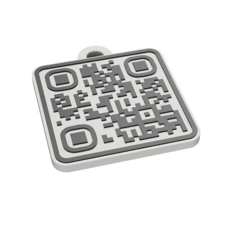 QR Kód Přívěsek Mini 3ME – Bezpečí pro Vaše Věci