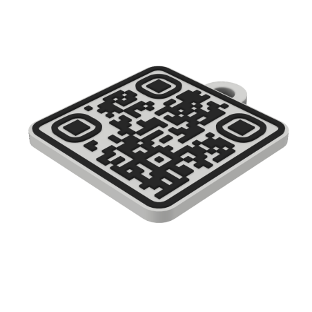 QR Kód Přívěsek Mini 3ME – Bezpečí pro Vaše Věci