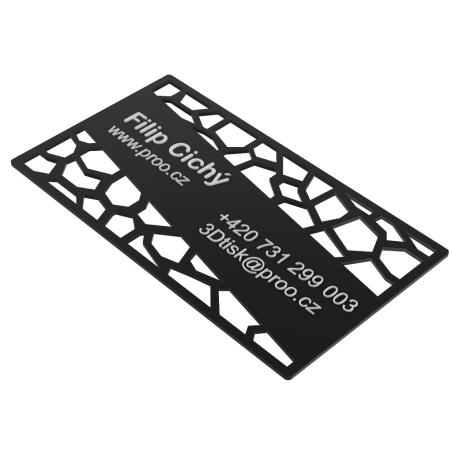 3D vizitka Afrika na zakázku | proo.cz