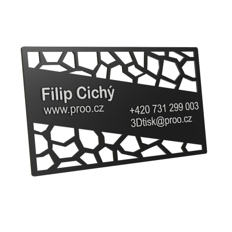 3D vizitka Afrika na zakázku | proo.cz