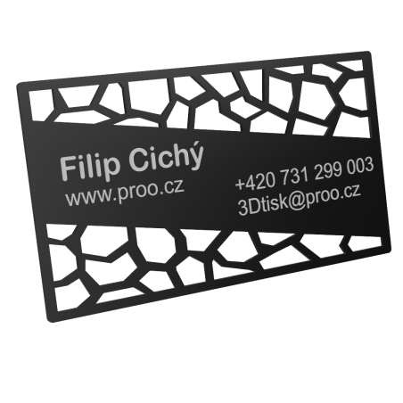 3D vizitka Afrika na zakázku | proo.cz