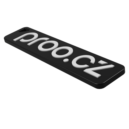 Přívěsek s logem 3ME Nima 3030 1X3 | Jedinečný design