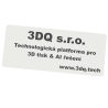 Originální 3D cedulka na zakázku 80x190mm - ekologické PLA