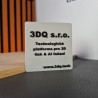 Originální 3D cedulka na zakázku 70mm - ekologické PLA