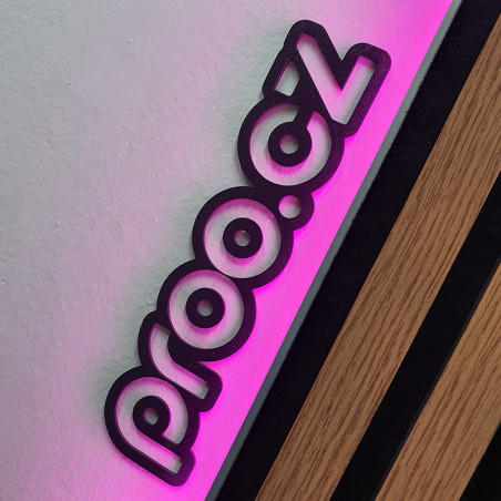 3ME Typo 9025 - Logo na stěnu pro moderní interiéry