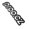 3ME Typo 9025 - Logo na stěnu pro moderní interiéry