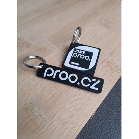 Klíčenka s logem na míru | Bez loga | Firma | PROO.CZ