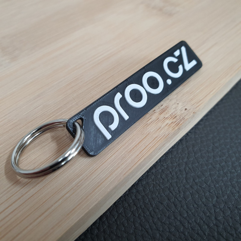 Přívěsek s logem 3ME Nima 3030 1X3 | Jedinečný design