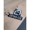 Klíčenka s logem na míru | Bez loga | Firma | PROO.CZ
