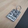 3ME QR kód přívěsek s logem - malý a praktický