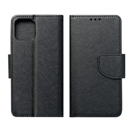 Pouzdro Fancy černé Huawei P Smart 2020