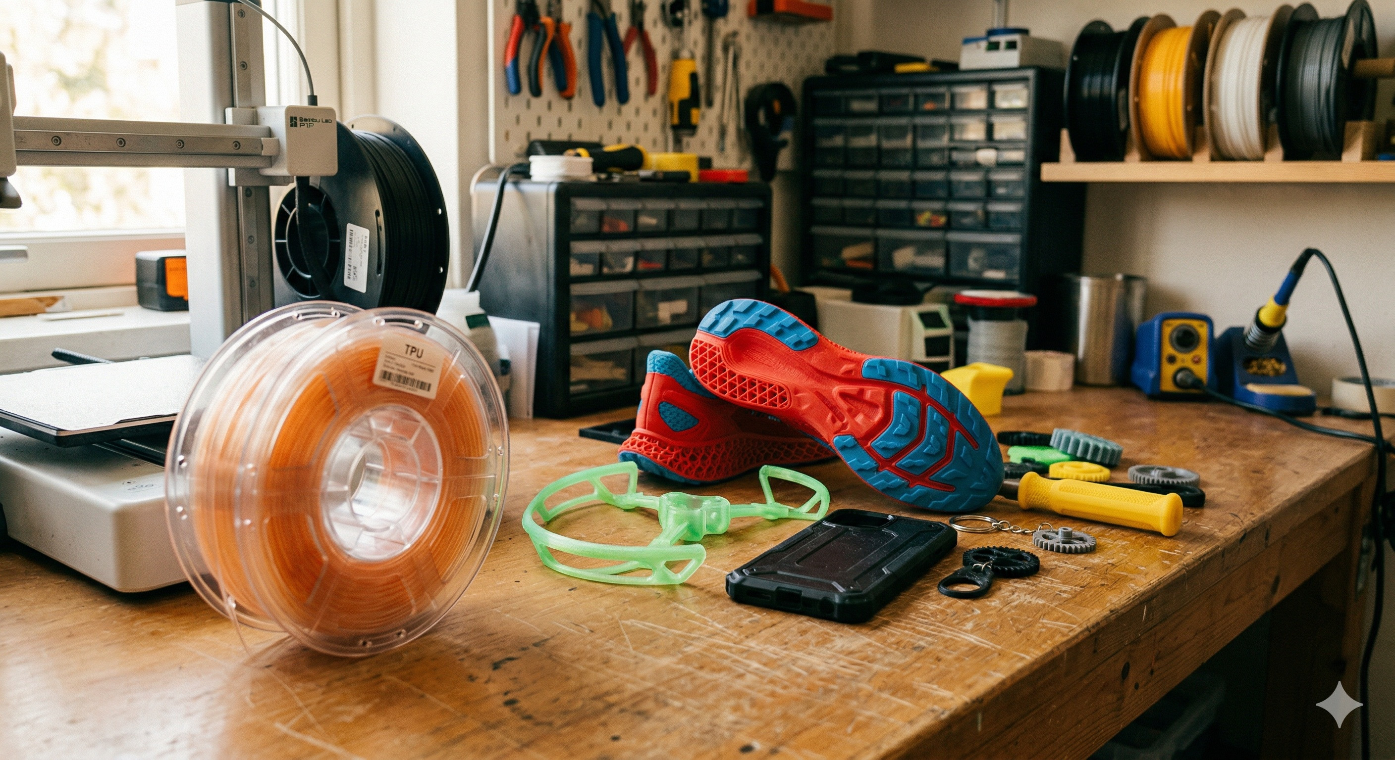 Co je TPU (elastický) materiál a proč je tak specifický